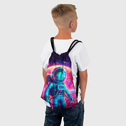 Рюкзак-мешок Морти в одиночестве на неоновой планете, цвет: 3D-принт — фото 2