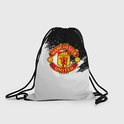 Мешок для обуви Манчестер Юнайтед краски белые