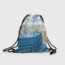 Рюкзак-мешок Зимний утренний Питер, цвет: 3D-принт