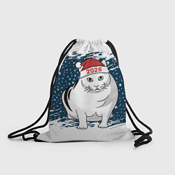 Рюкзак-мешок Кот Бендер - 2026, цвет: 3D-принт