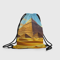 Мешок для обуви Величие пирамид на закате