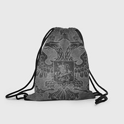 Рюкзак-мешок Герб России, цвет: 3D-принт