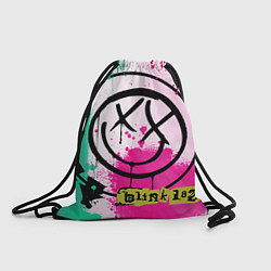 Рюкзак-мешок Blink-182: Purple Smile, цвет: 3D-принт