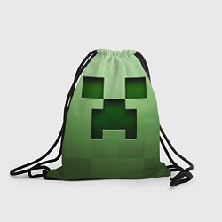 Рюкзак-мешок Creeper Face, цвет: 3D-принт