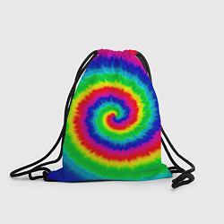 Рюкзак-мешок Tie dye, цвет: 3D-принт