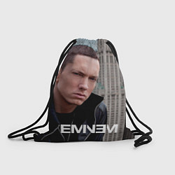 Рюкзак-мешок Eminem: It's Rap, цвет: 3D-принт