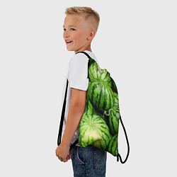 Рюкзак-мешок Арбузы, цвет: 3D-принт — фото 2