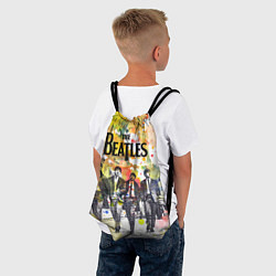 Рюкзак-мешок The Beatles: Colour Spray, цвет: 3D-принт — фото 2