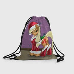 Рюкзак-мешок Pinky Pie: Xmas, цвет: 3D-принт