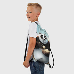 Рюкзак-мешок Кунг фу панда, цвет: 3D-принт — фото 2