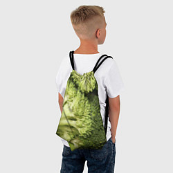 Рюкзак-мешок Брокколи, цвет: 3D-принт — фото 2