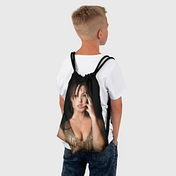 Рюкзак-мешок Angelina Jolie, цвет: 3D-принт — фото 2