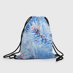 Рюкзак-мешок Снежные иголки, цвет: 3D-принт
