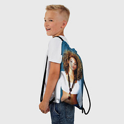 Рюкзак-мешок Кучерявая Бейонсе, цвет: 3D-принт — фото 2