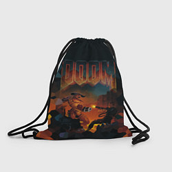 Рюкзак-мешок DOOM: Wars, цвет: 3D-принт