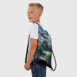 Рюкзак-мешок За родину, цвет: 3D-принт — фото 2