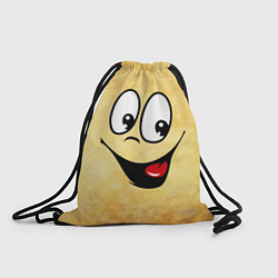 Рюкзак-мешок Заразительная улыбка, цвет: 3D-принт