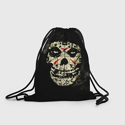 Рюкзак-мешок Misfits: Death Face, цвет: 3D-принт