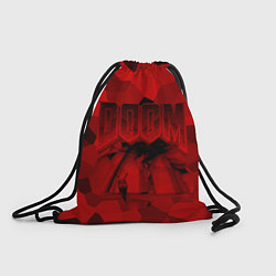 Рюкзак-мешок DOOM: Red Polygon, цвет: 3D-принт