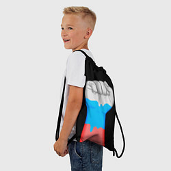 Рюкзак-мешок Русский кулак, цвет: 3D-принт — фото 2