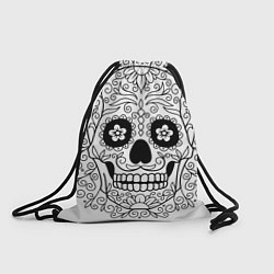 Рюкзак-мешок Мексиканский череп, цвет: 3D-принт