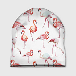 Шапка Действия фламинго, цвет: 3D-принт