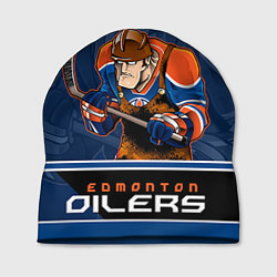 Шапка Edmonton Oilers, цвет: 3D-принт
