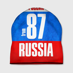 Шапка Russia: from 87, цвет: 3D-принт