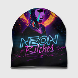 Шапка Neon Bitshes, цвет: 3D-принт