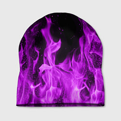 Шапка Фиолетовый огонь, цвет: 3D-принт
