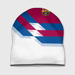 Шапка Barcelona FC: White style