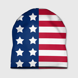 Шапка USA Flag, цвет: 3D-принт