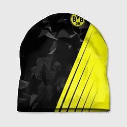 Шапка FC Borussia Dortmund: Abstract, цвет: 3D-принт