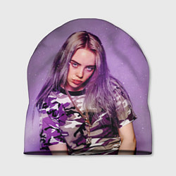 Шапка Billie Eilish: Violet Fashion, цвет: 3D-принт