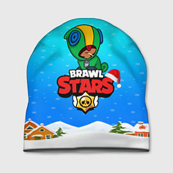 Шапка Brawl Stars новогодний LEON