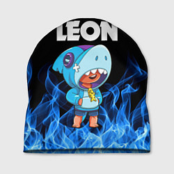 Шапка BRAWL STARS LEON SHARK