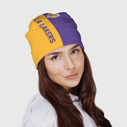 Шапка LA LAKERS, цвет: 3D-принт — фото 2