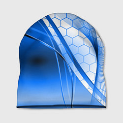 Шапка ABSTRACT BLUE