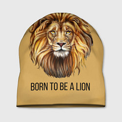 Шапка Рождённый быть львом, цвет: 3D-принт
