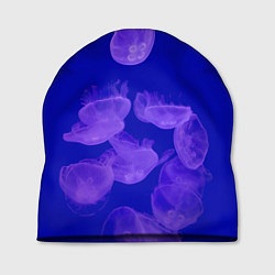 Шапка Медузы в синей глубине, цвет: 3D-принт