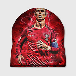 Шапка Cristiano Ronaldo Portugal, цвет: 3D-принт