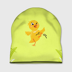 Шапка Яркий цыпленок, цвет: 3D-принт