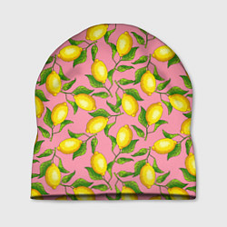 Шапка Лимоны паттерн, цвет: 3D-принт