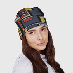Шапка Геометрия, цвет: 3D-принт — фото 2