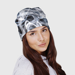 Шапка Графика дыма, цвет: 3D-принт — фото 2