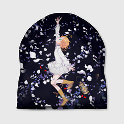 Шапка Эмма среди цветов обещанный неверленд, цвет: 3D-принт