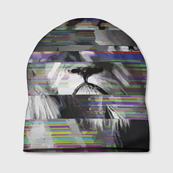 Шапка Glitch lion 2020