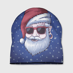 Шапка САНТА ХИПСТЕР SANTA HIPSTER, цвет: 3D-принт