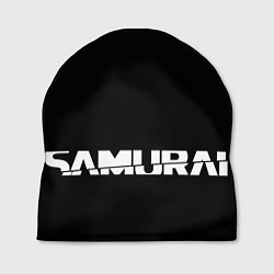 Шапка CYBERPUNK 2077 SAMURAI LOGO WHITE, цвет: 3D-принт