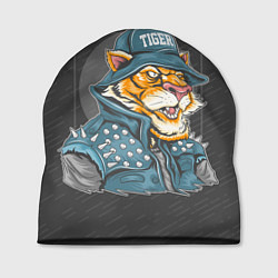 Шапка Крутой тигр cool tiger, цвет: 3D-принт